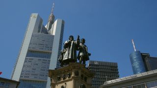 Link to Video | financial centre, Hesse, big city, Frankfurt am Main, Germany, city