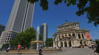 Link to Video | financial centre, Hesse, big city, Frankfurt am Main, Germany, city