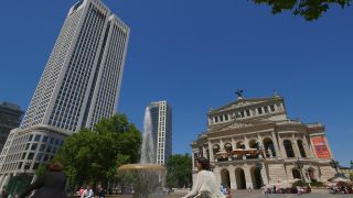 Link to Video | financial centre, Hesse, big city, Frankfurt am Main, Germany, city