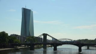 Link to Video | financial centre, Hesse, big city, Frankfurt am Main, Germany, city, central bank, European Central Bank