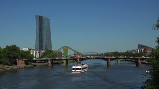 Link to Video | financial centre, Hesse, big city, Frankfurt am Main, Germany, city, central bank, European Central Bank