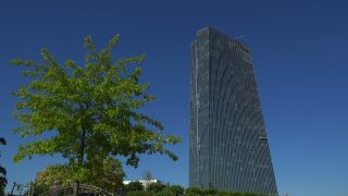 Link to Video | financial centre, Hesse, big city, Frankfurt am Main, Germany, city, central bank, European Central Bank
