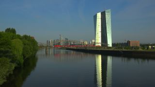 Link to Video | financial centre, Hesse, big city, Frankfurt am Main, Germany, city, central bank, European Central Bank