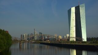 Link to Video | financial centre, Hesse, big city, Frankfurt am Main, Germany, city, central bank, European Central Bank