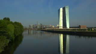 Link to Video | financial centre, Hesse, big city, Frankfurt am Main, Germany, city, central bank, European Central Bank
