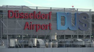 Link to Video | North Rhine-Westphalia, airport, Düsseldorf, Germany, airplane, mode of transport, Düsseldorf Airport, travel, aerodrome, international airport, transport, mobility