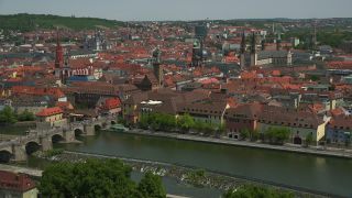 Link to Video | Lower Franconia, Franconia, big city, Germany, Würzburg, Bavaria