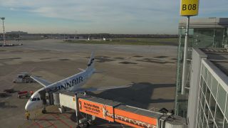 Link to Video | North Rhine-Westphalia, airport, Düsseldorf, Germany, airplane, mode of transport, Düsseldorf Airport, travel, aerodrome, international airport, transport, mobility