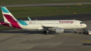 Link to Video | North Rhine-Westphalia, airport, Düsseldorf, Germany, airplane, mode of transport, Düsseldorf Airport, travel, aerodrome, international airport, transport, mobility