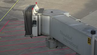 Link to Video | North Rhine-Westphalia, airport, Düsseldorf, Germany, airplane, mode of transport, Düsseldorf Airport, travel, aerodrome, international airport, transport, mobility
