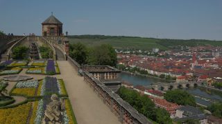 Link to Video | Lower Franconia, Franconia, big city, Germany, Würzburg, Marienberg Fortress, fortress, Bavaria