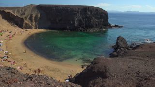Link to Video | landscape, vacation, tourist destination, paid leave, sea, leisure, Lanzarote, Spain, beach, Tourist, tourism, tourist, Canary Islands, paid time off, nature, coast, Atlantic Ocean