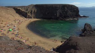 Link to Video | landscape, vacation, tourist destination, paid leave, sea, leisure, Lanzarote, Spain, beach, Tourist, tourism, tourist, Canary Islands, paid time off, nature, coast, Atlantic Ocean
