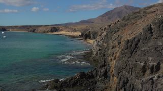 Link to Video | landscape, vacation, tourist destination, paid leave, sea, leisure, Lanzarote, Spain, beach, Tourist, tourism, tourist, Canary Islands, paid time off, nature, coast, Atlantic Ocean