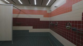 Link to Video | sports venue, swimming place, architecture, swimming pool, swimming center, swimming, indoor swimming pool, leisure facility, water sport, human-made geographic feature, architectural structure