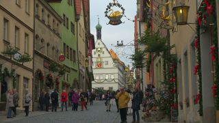 Link to Video | Middle Franconia, tourist destination, Rothenburg ob der Tauber, Germany, Christmas, city, tourist attraction, Christmas decoration, Advent, point of interest, Bavaria