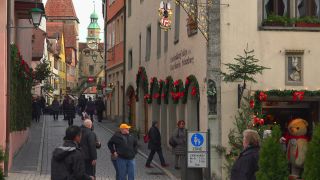Link to Video | Middle Franconia, tourist destination, Rothenburg ob der Tauber, Germany, Christmas, city, tourist attraction, Christmas decoration, Advent, point of interest, Bavaria