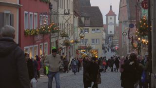 Link to Video | Middle Franconia, tourist destination, Rothenburg ob der Tauber, Germany, Christmas, city, tourist attraction, Christmas decoration, Advent, point of interest, Bavaria
