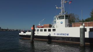 Link to Video | Mecklenburg-Western Pomerania, tourist destination, maritime transport, Germany, Rostock, Warnemünde, boat, river, port, tourism, Baltic Sea