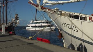 Link to Video | Mecklenburg-Western Pomerania, tourist destination, maritime transport, Germany, Rostock, Warnemünde, boat, river, port, tourism, Baltic Sea