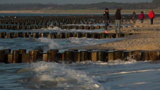 Link to Video | Mecklenburg-Western Pomerania, tourist destination, sea, Germany, beach, Ahrenshoop, Baltic Sea, coast