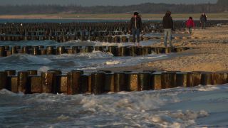 Link to Video | Mecklenburg-Western Pomerania, tourist destination, sea, Germany, beach, Ahrenshoop, Baltic Sea, coast
