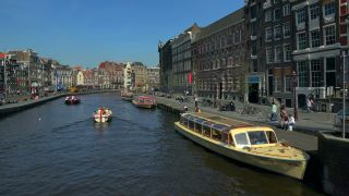 Link to Video | tourist destination, big city, Holland, Kingdom of the Netherlands, city, Netherlands, North Holland, Amsterdam