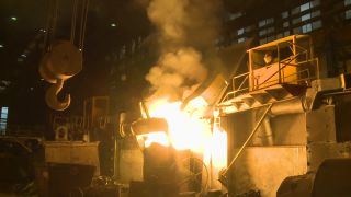 Link to Video | economy, Germany, steel mill, industry, steelmaking, heavy industry, industrial sector