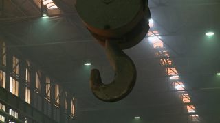 Link to Video | economy, Germany, steel mill, industry, steelmaking, heavy industry, industrial sector
