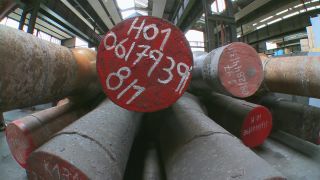 Link to Video | economy, Germany, steel mill, industry, steelmaking, heavy industry, industrial sector