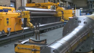 Link to Video | economy, Germany, steel mill, industry, steelmaking, heavy industry, industrial sector