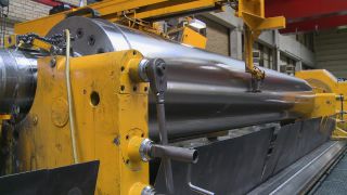 Link to Video | economy, Germany, steel mill, industry, steelmaking, heavy industry, industrial sector