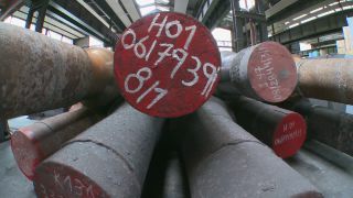 Link to Video | economy, Germany, steel mill, industry, steelmaking, heavy industry, industrial sector