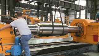 Link to Video | economy, Germany, steel mill, industry, steelmaking, heavy industry, industrial sector