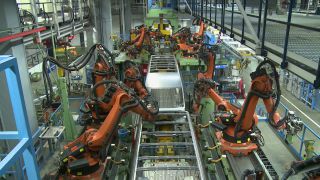 Link to Video | robot, manufacturing, automotive industry, mechanical assembly, assembly line, production, industrial sector, factory