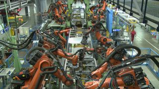 Link to Video | robot, manufacturing, automotive industry, mechanical assembly, assembly line, production, industrial sector, factory