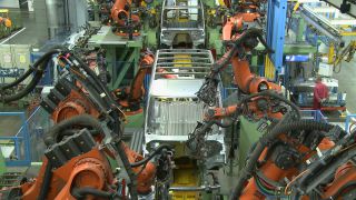 Link to Video | robot, manufacturing, automotive industry, mechanical assembly, assembly line, production, industrial sector, factory