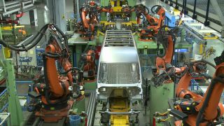 Link to Video | robot, manufacturing, automotive industry, mechanical assembly, assembly line, production, industrial sector, factory