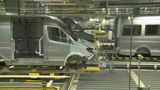 Link to Video | robot, manufacturing, automotive industry, mechanical assembly, assembly line, production, industrial sector, factory