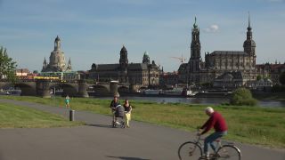 Link to Video | Saxony, state capital in Germany, big city, Dresden (Germany : Landkreis), Dresden, Germany