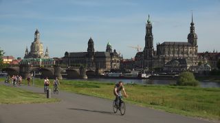 Link to Video | Saxony, state capital in Germany, big city, Dresden (Germany : Landkreis), Dresden, Germany