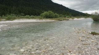 Link to Video | Isar, landscape, landscape element, landform, Isartal, watercourse, valley, river, Wallgau, natural watercourse, Oberes Isartal, nature, Bavaria