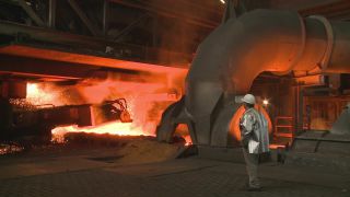 Link to Video | manufacturing process, economy, activity, ferrous metallurgy, process, steelmaking, heavy industry, production, industrial sector