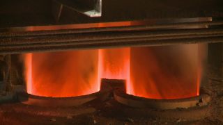 Link to Video | process, manufacturing process, economy, steel mill, economic sector, steelmaking, heavy industry, production, industrial sector, factory
