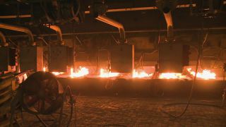 Link to Video | process, manufacturing process, economy, steel mill, economic sector, steelmaking, heavy industry, production, industrial sector, factory