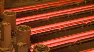 Link to Video | process, manufacturing process, economy, steel mill, economic sector, steelmaking, heavy industry, production, industrial sector, factory