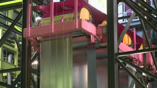 Link to Video | steel coil, steel, metallurgy, metal industry, ferrous metallurgy, steelmaking, production, industrial sector