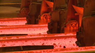 Link to Video | process, manufacturing process, economy, steel mill, economic sector, steelmaking, heavy industry, production, industrial sector, factory