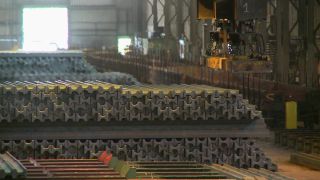 Link to Video | process, manufacturing process, economy, steel mill, economic sector, steelmaking, heavy industry, production, industrial sector, factory