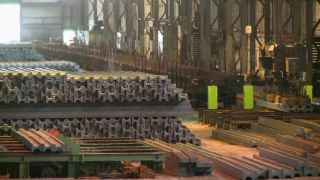 Link to Video | process, manufacturing process, economy, steel mill, economic sector, steelmaking, heavy industry, production, industrial sector, factory